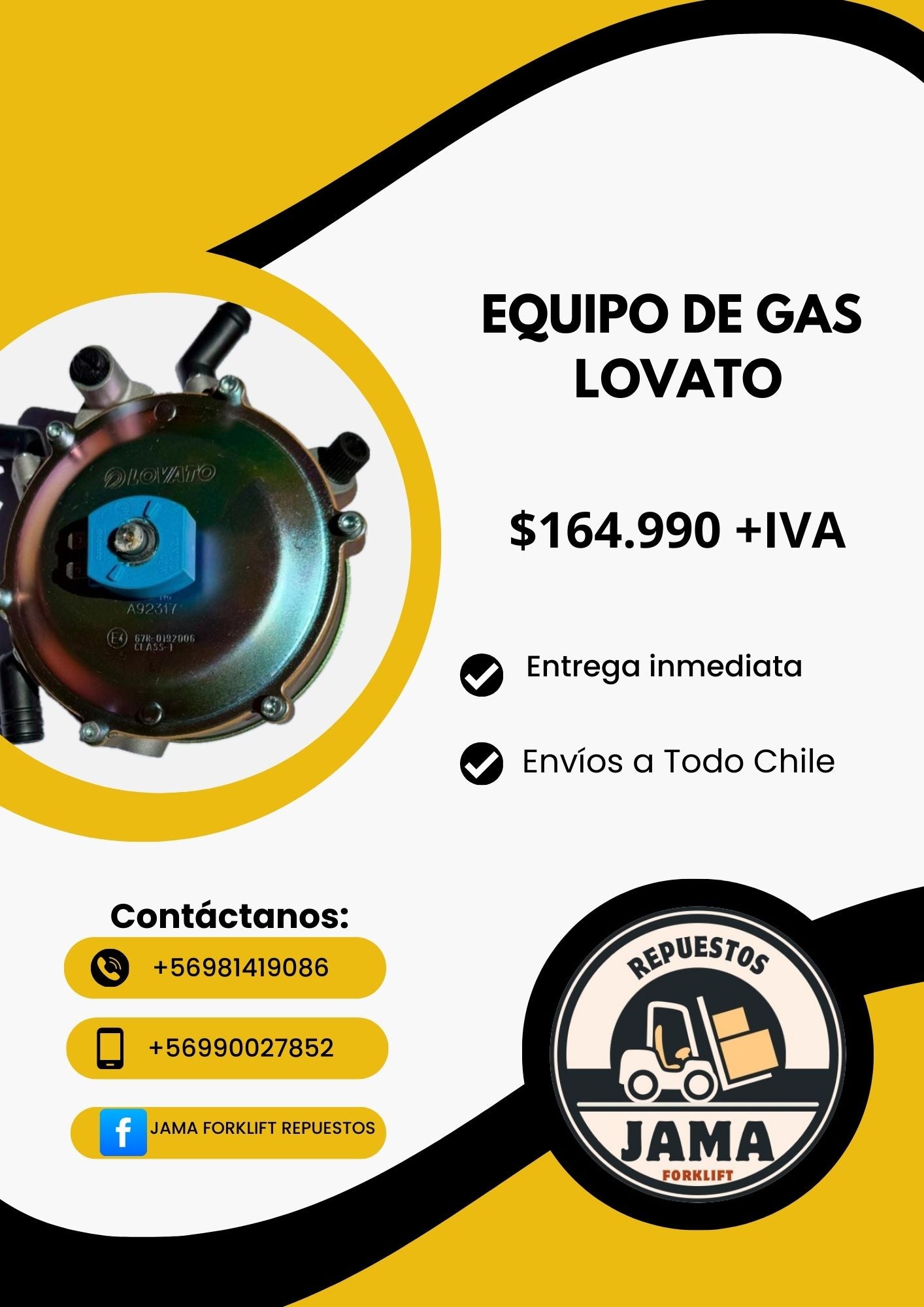 EQUIPO DE GAS LOVATO