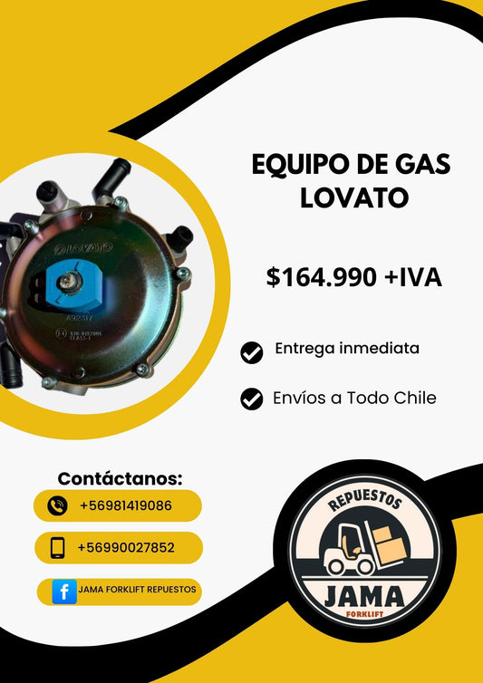 EQUIPO DE GAS LOVATO