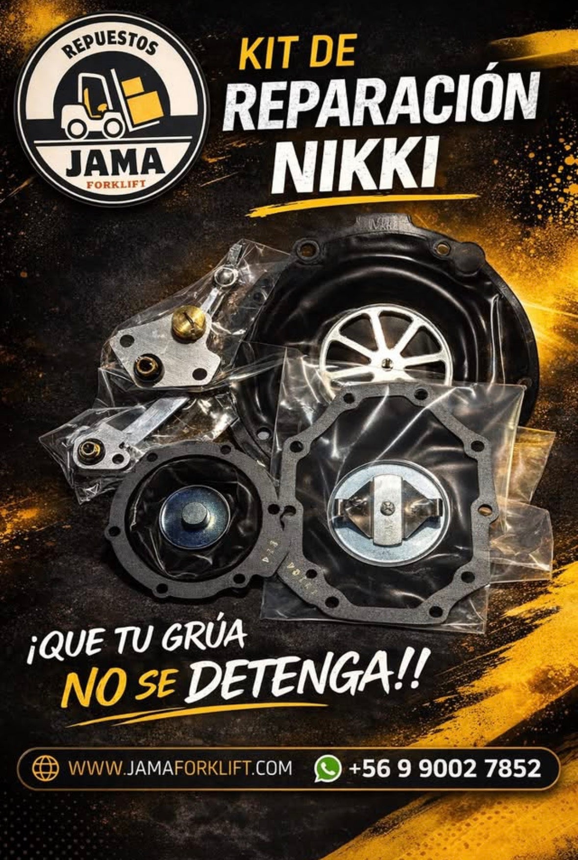 KIT DE REPARACIÓN NIKKI COMPLETO